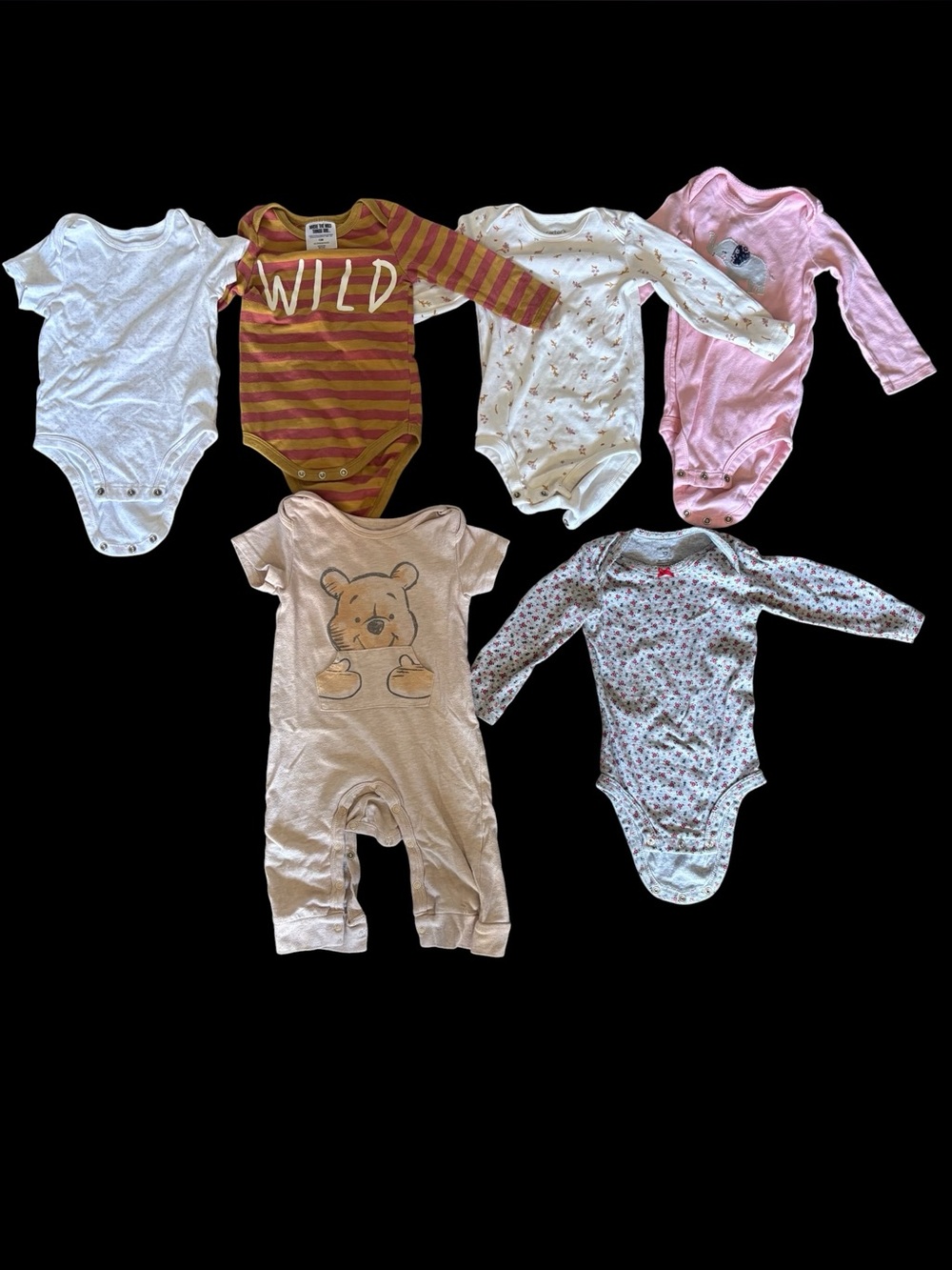 ✨ baby girl bodysuit bundle Size: 12 months'✨
